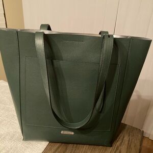 Rebecca Minkoff Olive Green Stella Tote Bag